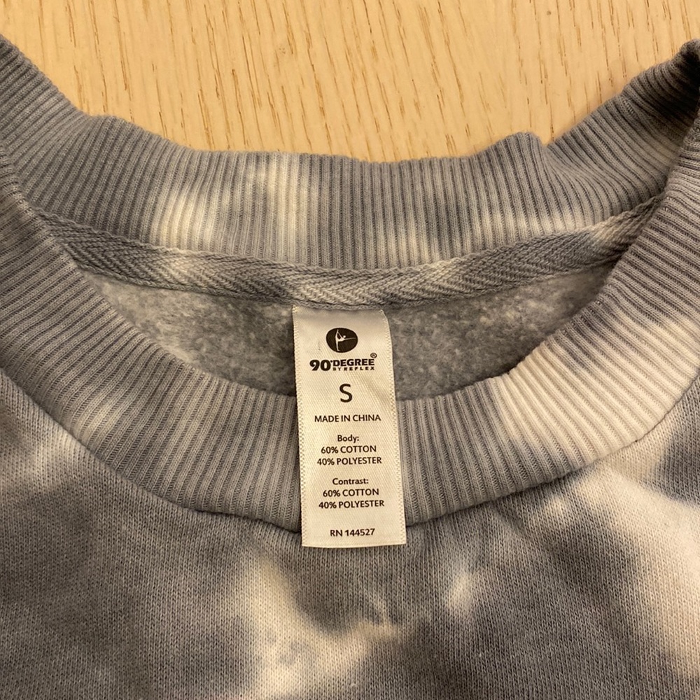 Crop long sleeve jersey